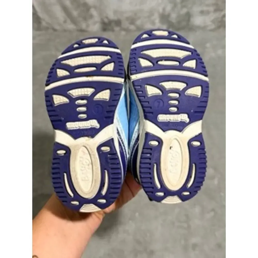 Bluey Bingo Light-Up Kids Sneakers Size 7 Blue Purple
